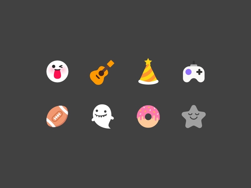 Icon set for musical.ly categories category comedy cute food gaming icon live.ly musical.ly placeholder sports talent vlog
