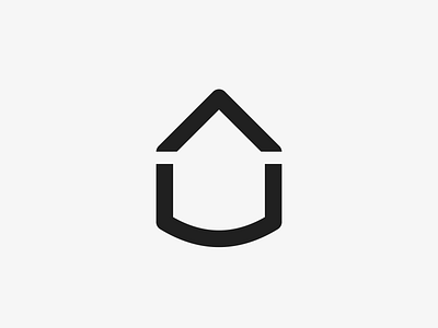 Letter A + Letter U + House Icon | Logo Idea branding design graphic design icon illustration logo typography vector