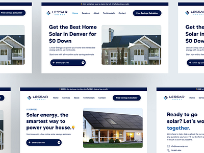 Lessar energy animation branding design energy graphic design illustration solar sunlight ux