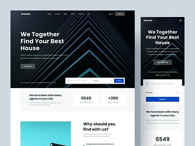 Real Estate - Landing Page