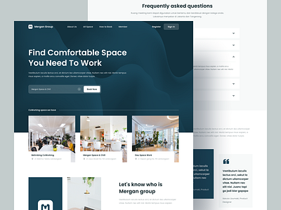 Coworking Space - Landing Page