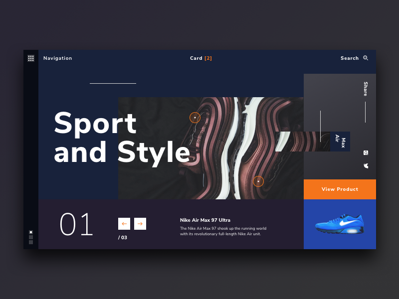 Sport and style concept by Sarah Daull on Dribbble