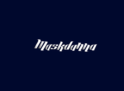 Maskdanna adobe illustrator branding design graphic design graphic desinger illustration logo vector