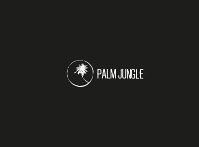 Palm jungle adobe illustrator branding design graphic design graphic desinger illustration logo vector