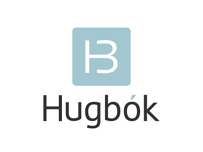 Hugbók logo logo