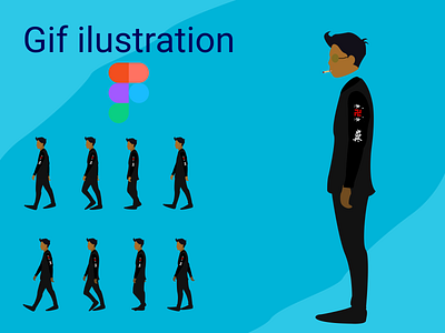 gif ilustration make in figma