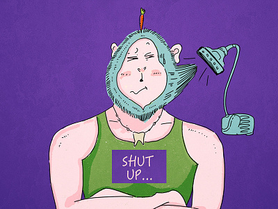 Shut Up illustrations