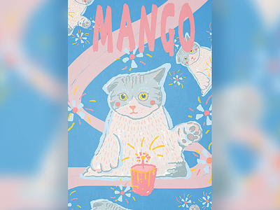 Mango pet／cat／iphone wall