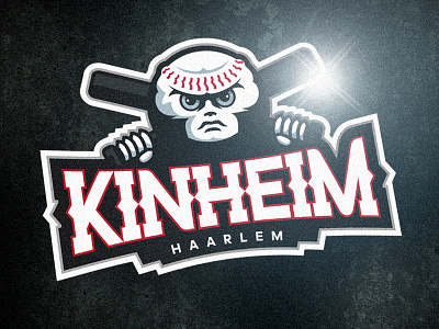 Kinheim Baseball Logo baseball logo mascot sport sports logo