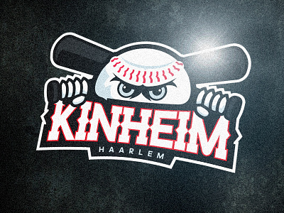 Kinheim Baseball Logo baseball logo mascot sport sports logo