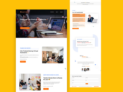 Landing Page design figma landing page ui ux webdesign