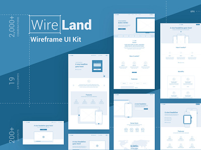 Wireframe UI Kit