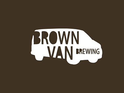 Brown Van Brewing beer brand branding brewing design identity illustration kolsch logo