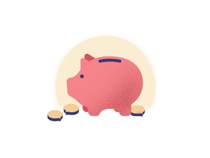 Piggy Bank Animation by A. Giroux on Dribbble