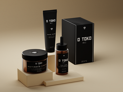 O Toko Skin Care Line Packaging