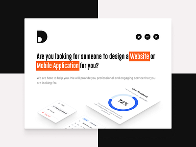 Do you want a website or mobile application design? branding development illustration logo design mobile app design social media marketing ui design ux design website design