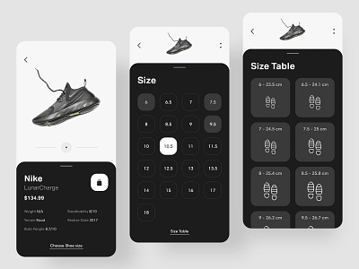 Shoe store - App adobe xd app app design application color dailyui dribbble expierience inspiration interaction interfaces ios minimal shot ui uidesign uitrends userexperience ux wireframe