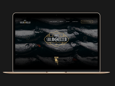 ASOUE: Cafe Salmonella Website Design