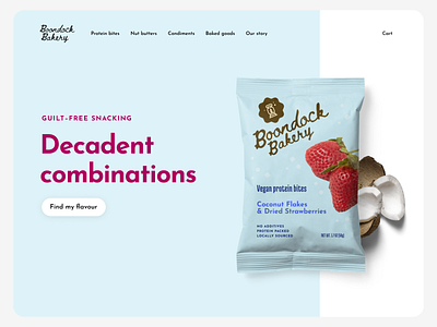 Boondock Bakery Landing Page