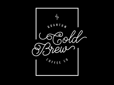 Coffee Label Design coffee label packaging script type typography