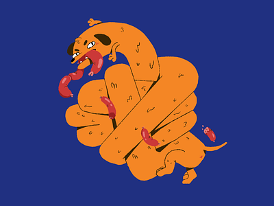 🐕 animal design dog doggo illustration