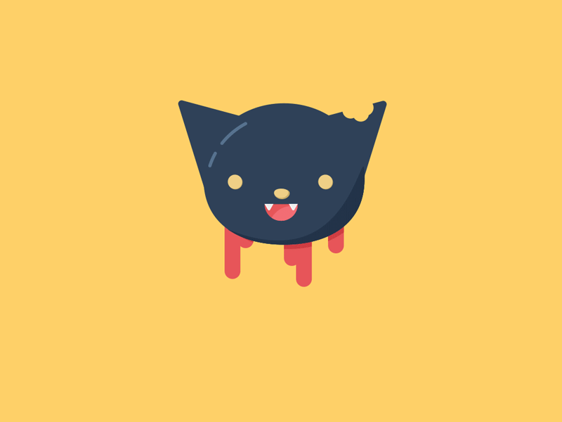 Floating Cathead by Karolin Chen on Dribbble