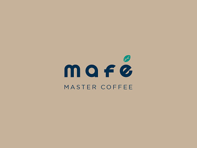 mafé logo app branding design flat graphic design icon illustration logo minimal typography ui ux vector web