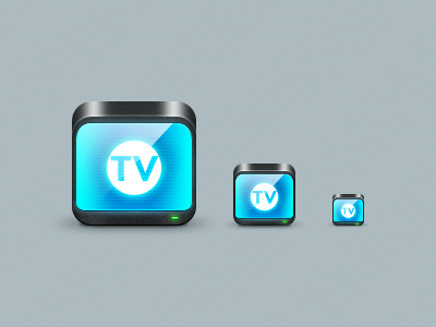 Icon webapp TV program