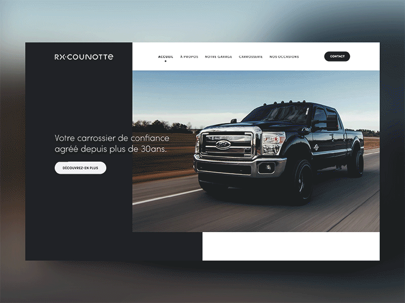 Second hand car reseller website redesign