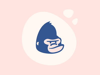 Gorilla logo design gorilla illustration logo mitambo
