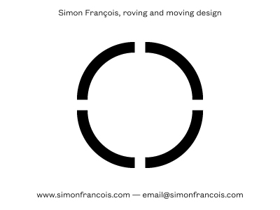 Simon François' logo variations