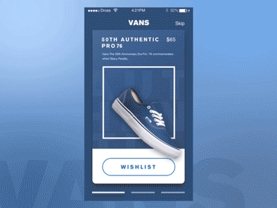 Vans GUI Concept