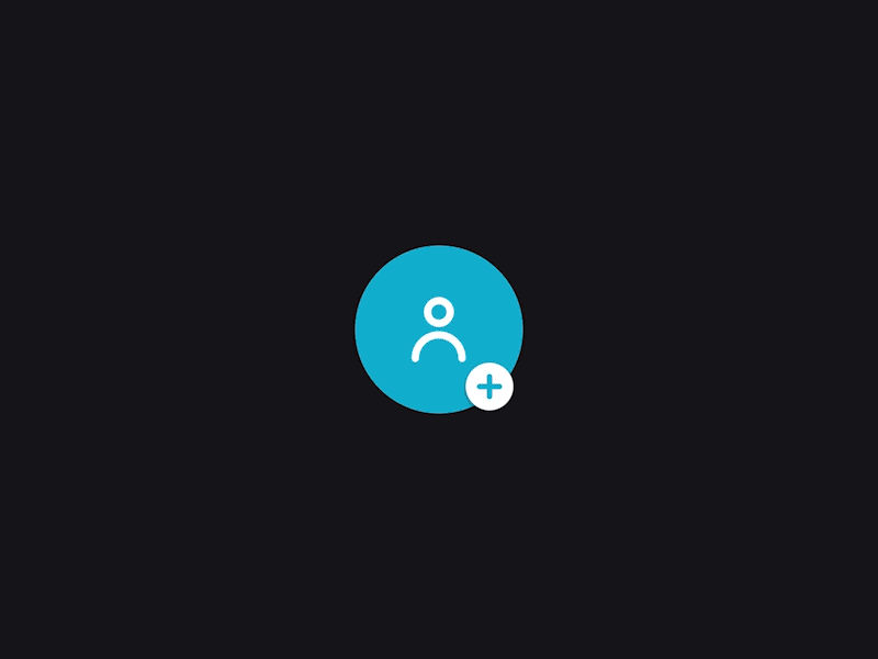 Network ae animation black blob blue circle cta design icon motion network ui