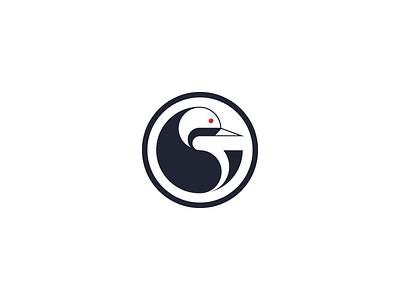 Balanced Bird balanced bird branding design duck identity logo logotype loon minimal outdoors typography