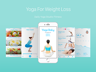 Yoga App fitness health meditation weight workout yoga