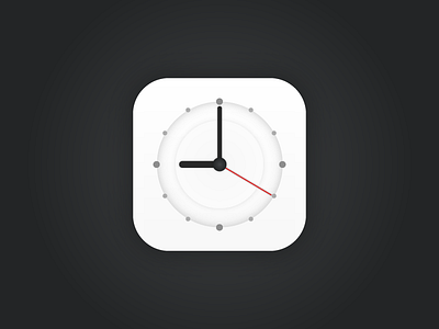 Clock 1 clock icon minute second ui ux