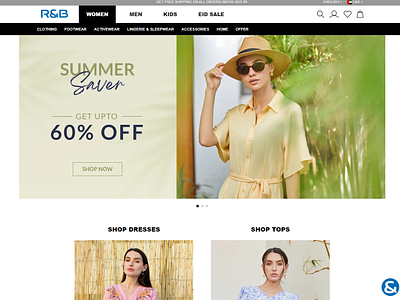 E-commerce website design for Magento 2