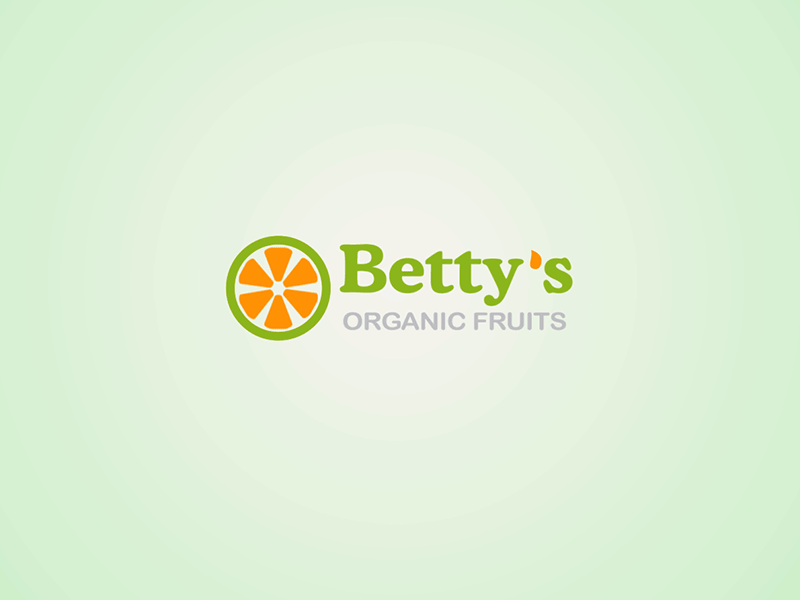 Betty's Organic Fruits aftereffects animatedgif animation cell logoreveal mograph motiongraphic