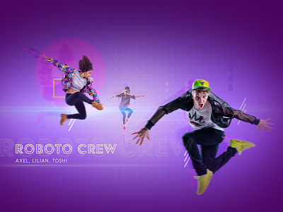 Urban Freestyle Frame03 dancers design motiongraphic photoshop schoolofmotion streetdance styleframe