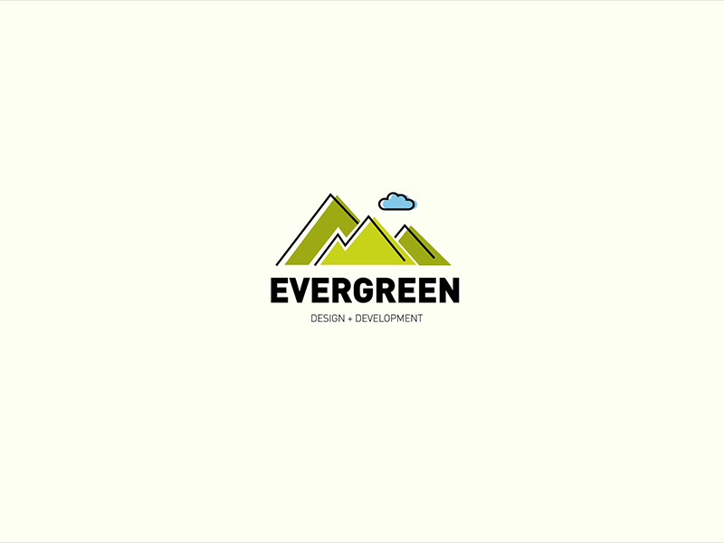 Evergreen Logo Reveal animation evergreen logo logoreveal mograph