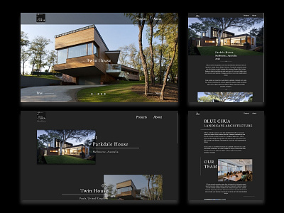 Architecture Website Design adobe architecture design minimal ui ux web website design