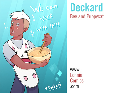 Deckard from Bee and Puppycat bee and puppycat deckard illustration photoshop portrait