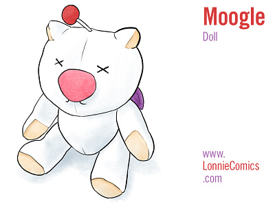 Moogle Doll Illustration