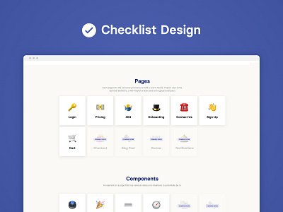 Introducing Checklist Design