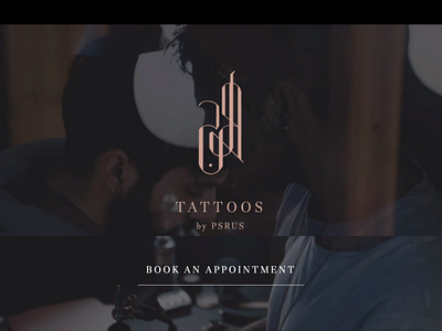 PSSUR Tattoo booking branding graphic design portfolio tattoo video