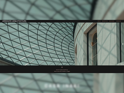 Arrasate Arquitectura architecture branding website