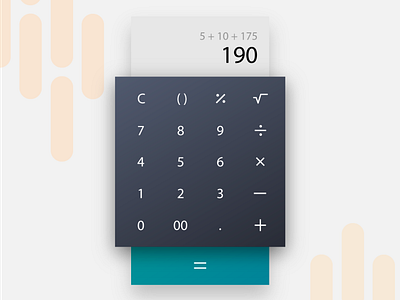 Calculator app design design app mobile mobile app mobile design ui ux