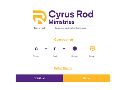 Cyrus Rod Logo Concept