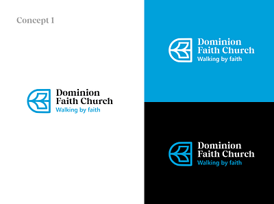 Dominion Church Logo Concept brand brand and identity branding callbud callbud design design graphic identity illustration logo marvin serunjogi vector