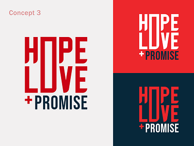 Hope Love Promise Logo Concept